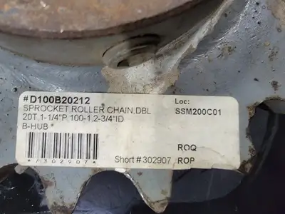 Roller Chain Sprocket D100B20212