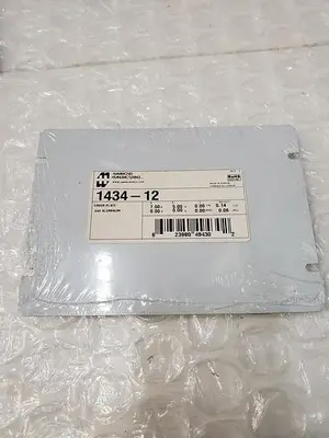Hammond Manufacturing 1434-12 cover plate .040 aluminum