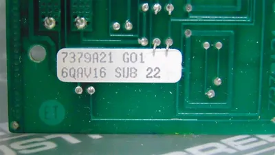 Westinghouse 7379A21G01 Ovation Input Card 6QAV16 Sub 22 Used
