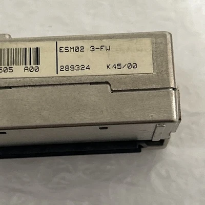 (1) ESM02.3-FW FIRMWARE MODULE FWA-ECODR3-FGP-02VRS-MS 281716 (Brand?)