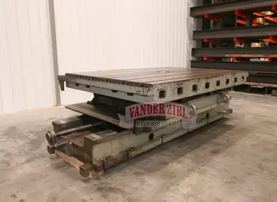 Giddings & Lewis 6' x 8' Air Lift Rotary Table