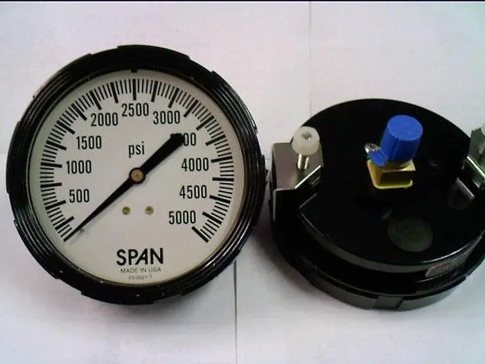 New | in-Stock SPAN SPAN 5000 PSI LFP 314-5000-PSI-G # 1551239 Universal Pressure Meters Pennsylvania US | East West Machinery & Drilling #1415943