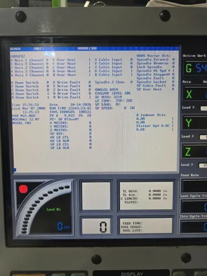 2008 HAAS TM-2 Machining Center, Vertical | MACHINERY INC. (4)
