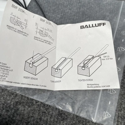 New | in-Stock Balluff BMF 243K-NS-C-2A-PU-02 Proximity Sensors California US | Davliegogo LLC #1706694