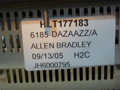 USED ALLEN BRADLEY 6185-DAZAAZZ SER A
