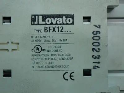 USED LOVATO BFX12