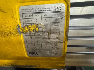 YALE electric hoist 250 kgs Material Handling | Bowland Trading Ltd (3)