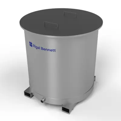 New 1,000 Litre Stainless Steel Portable Tank