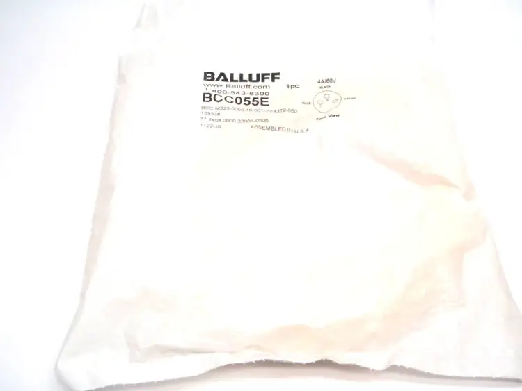 New | in-Stock BALLUFF RIGHT ANGLE M8 TO FLYING LEADS Misc Industrial Equipment | Maverick Industrial Sales #1108756