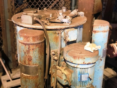 Tolhurst 26 X 12 perforate basket centrifuge, 316SS.