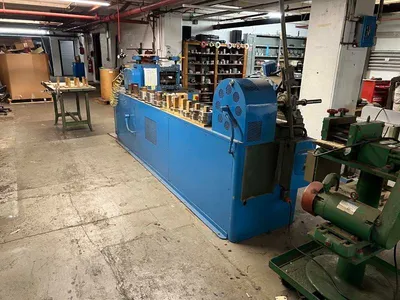 1969 STANAT 8" x 3" s-190 RING SLITTING LINE (14536) SLITTING LINES | Machinery International LLC (45)