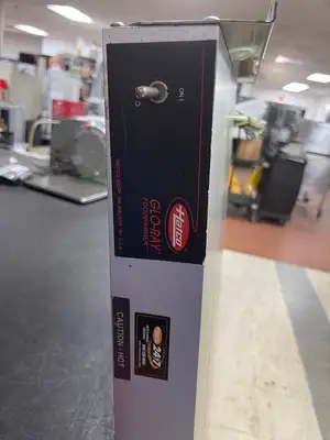 Used Hatco Used Hatco GRA-54D Glo-Ray 54" Aluminum Dual Infrared Food Warmer 120V 1850W Heat Lamps (Food) Illinois US | Falcon Restaurant Supply #1376189