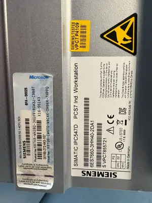 Siemens Simatic IPC547D PCS7 6ES7660-3HH40-2DA1 (10.3.1)
