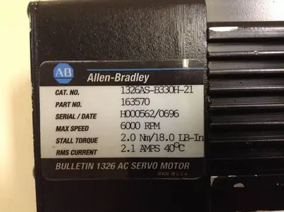 USED ALLEN BRADLEY 1326AS-B330H-21