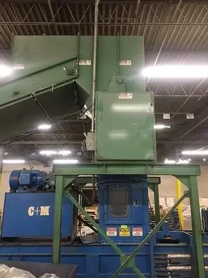 48" W x 34' Long Feed Conveyor