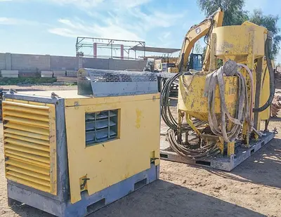 Used 2009 ATLAS COPCO UNIGROUT FLEX D GROUT PUMP Concrete Pumps Pennsylvania US | East West Machinery & Drilling #1417931