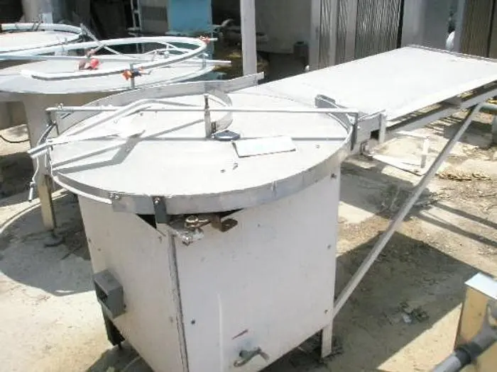Table, Accumulation, 36" Dia, S/st, 1/4 HP, S/st Frame #S734779