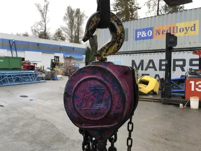 Tralift 3 Ton Manual Chain Hoist