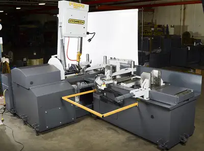 New | in-Stock HYDMECH V-18 APC Vertical Band Saws Texas US | FMI Trading #679161