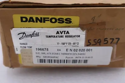 USED DANFOSS AVTA 25 Temperature control water valve STOCK G760