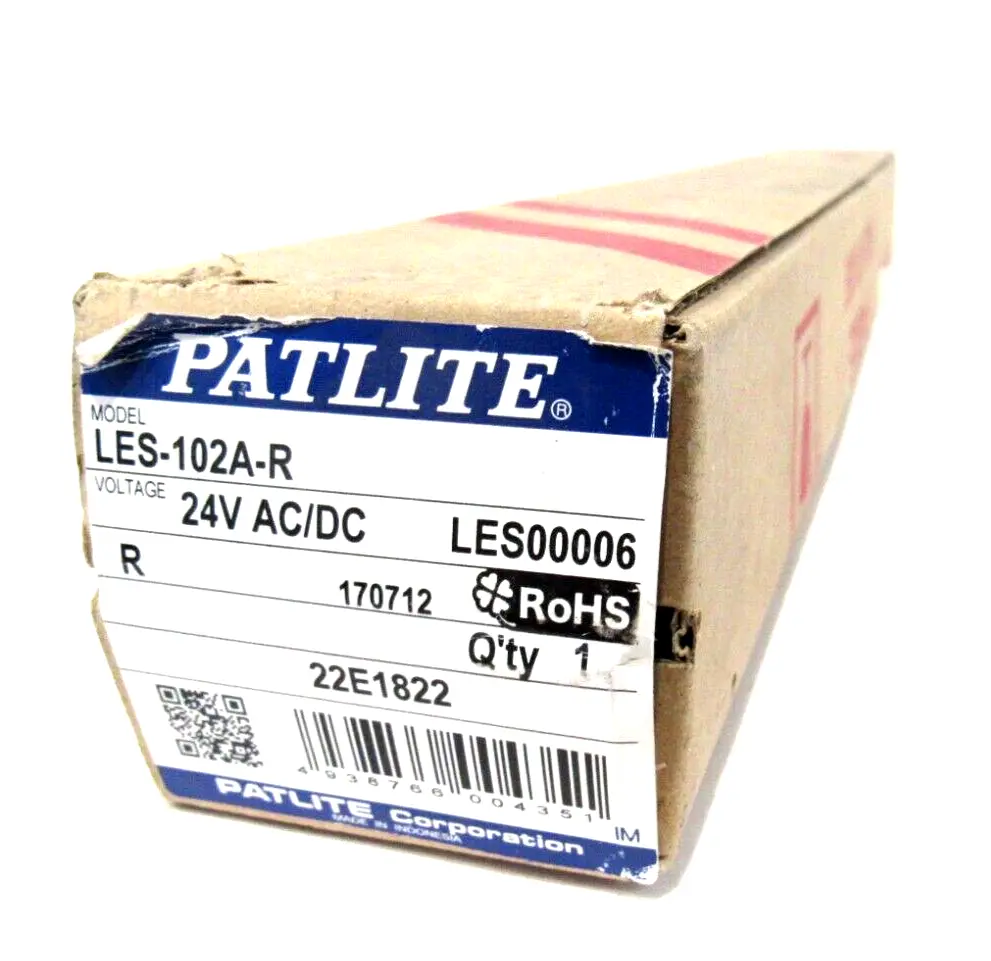 NEW PATLITE LES-102A-R SIGNAL TOWER LES102AR