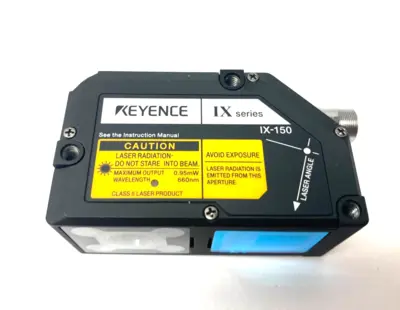USED KEYENCE IMAGE BASED LASER SENSOR HEAD 150MM SCAN/LINE MODE