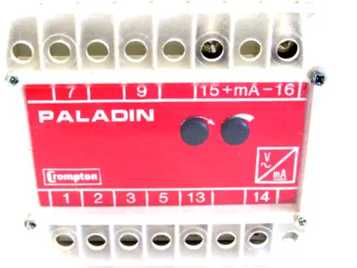 USED PALADIN CROMPTON INSTRUMENTS 253-TVLU TRANSDUCER 253-TVLU-SEHG-C6DF 253TVLU