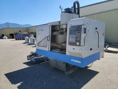 Used HYUNDAI SPT-V100 Vertical Machining Centers British Columbia CA | Lenmark #237542