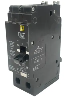 NEW SQUARE D EDB24050 CIRCUIT BREAKER 50A