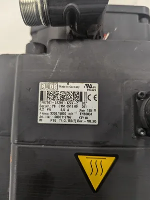 USED KUKA 1FK7101-5AZ91-1ZZ9-Z