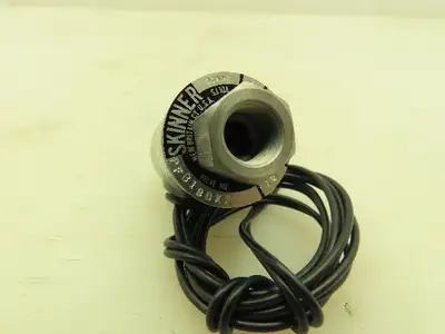 Honeywell Skinner PFB19DX1 Solenoid Valve PFB Series 24V 75 PSI 1/8" NPT