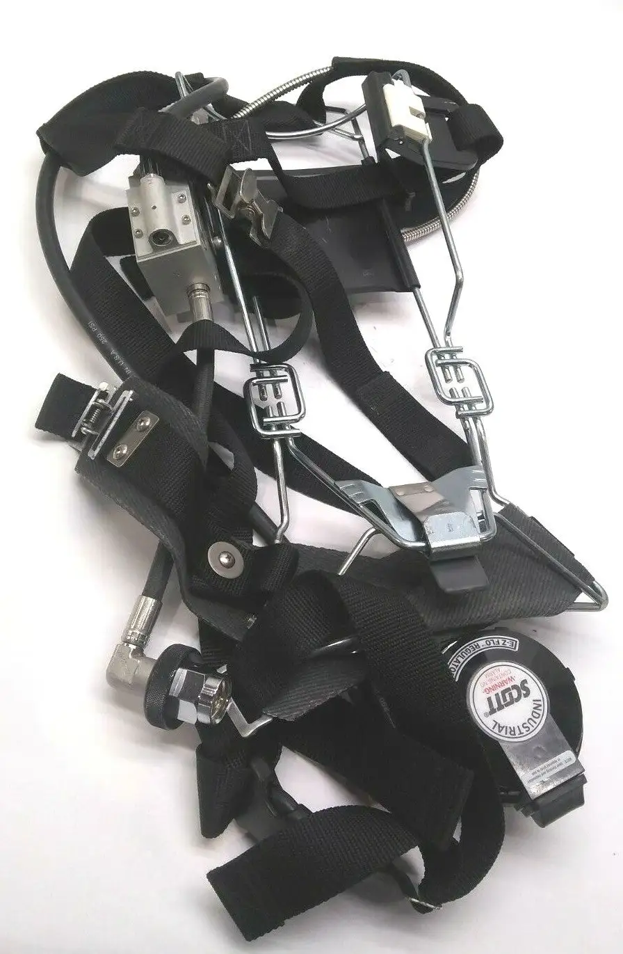 Used SCOTT Industrial SCBA Harness and Backframe Assembly Respirators / Ventilators Michigan US | Maverick Industrial Sales #1397299