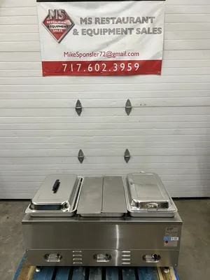 Crown Verity Model CV3WHS Hot Dog steamer FULLY REFURBISHED, tested and working