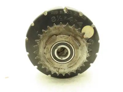NA Solid Rubber Tire Lift 8-1/2"x 4"x4" Drive Sprocket #50-28T Bearing 1-1/8"