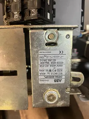 Used ABB OESA-400D3PL Miscellaneous Equipment (Electrical & Power) Ohio US | Surplus Asset Holdings #1208898
