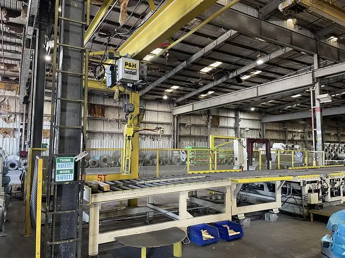 72" OD x 10,000 Lbs. Banding Line