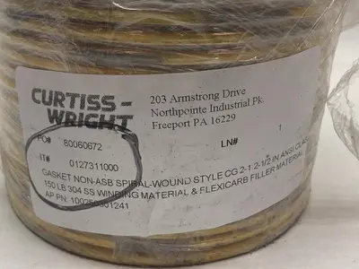 Used CURTISS-WRIGHT 0127311000 Seals & Gaskets Ohio US | Surplus Asset Holdings #1247997