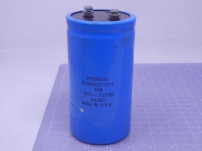 Used SPRAGUE POWERLYTIC _UNKNOWN_ Capacitors | OCO Industrial #1611088