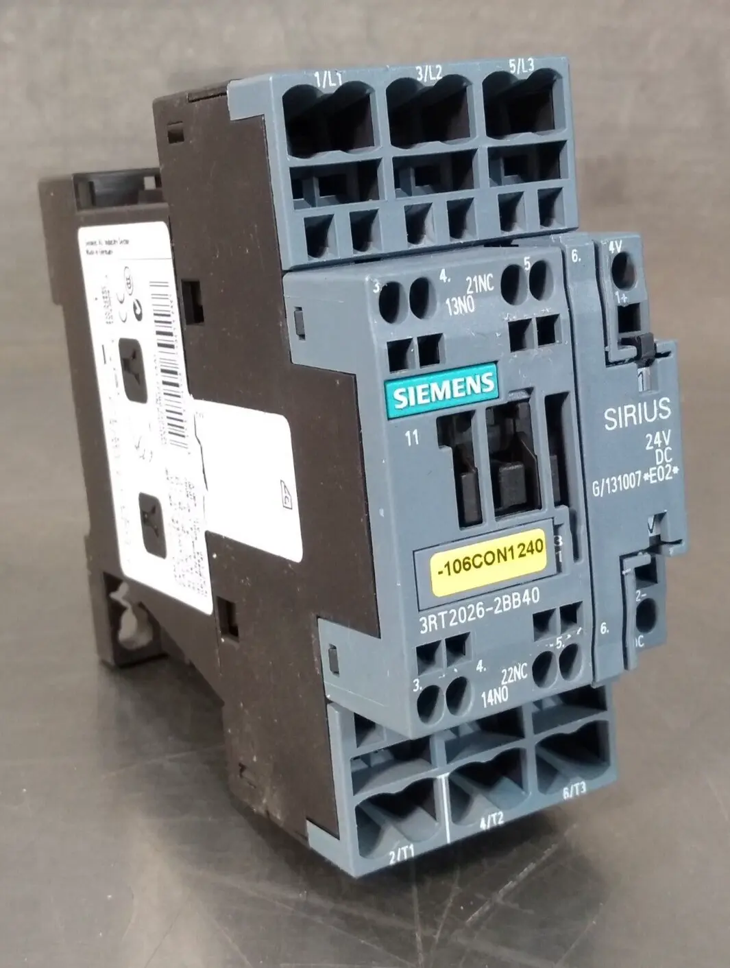 Siemens 3ZX1012-0RT22-1AA1 Contactor Loc4E46