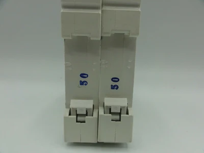 (2) Ebasee EBS1Z-63 50A 250V Miniature Circuit Breakers