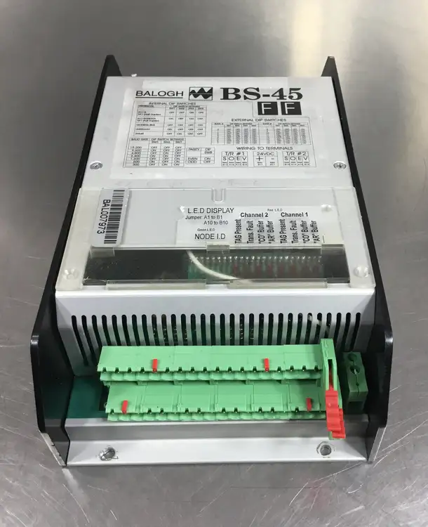 Used BALOGH BS-45FF PLC Processors | Palmetto Automation #1151833