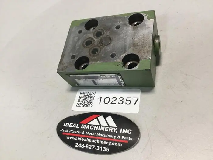Used BOSCH 1 815 500 278 Valves/Fittings Michigan US | Ideal Machinery #573391