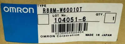 NEW SEALED OMRON R88M-W60010T SERVO MOTOR 200V 600W ABS KEY