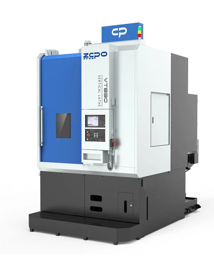 NEW 2026 ZOPO VERTICAL
LATHE
VT830
HIGH RIGIDITY