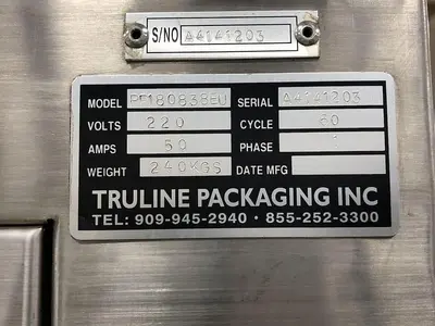 USED TRULINE PACKAGING INC PP5600CS
