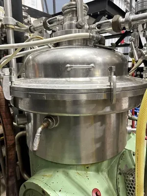 Westfalia SA 40-47-076 hermetic clarifier centrifuge, 316SS