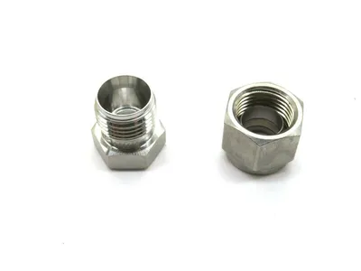 NEW LOT OF 29 HAM-LET 7108L SS 3/8 STAINLESS STEEL FITTINGS