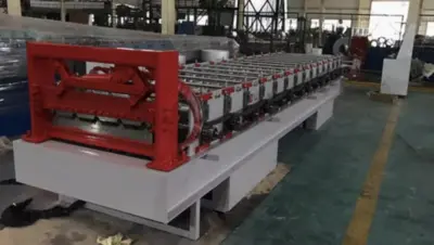 Ribbed Metal Roofing Roll Forming Machine USA