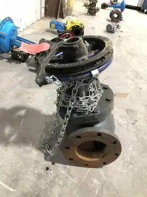 Nibco F-718-B 6″ Manual/Pulley CI Globe Valve 125SWP 200WOG
