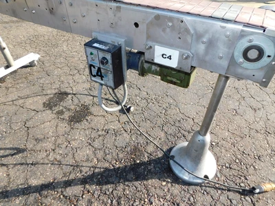 USED GARVEY SS CONVEYOR 7.5 X 14